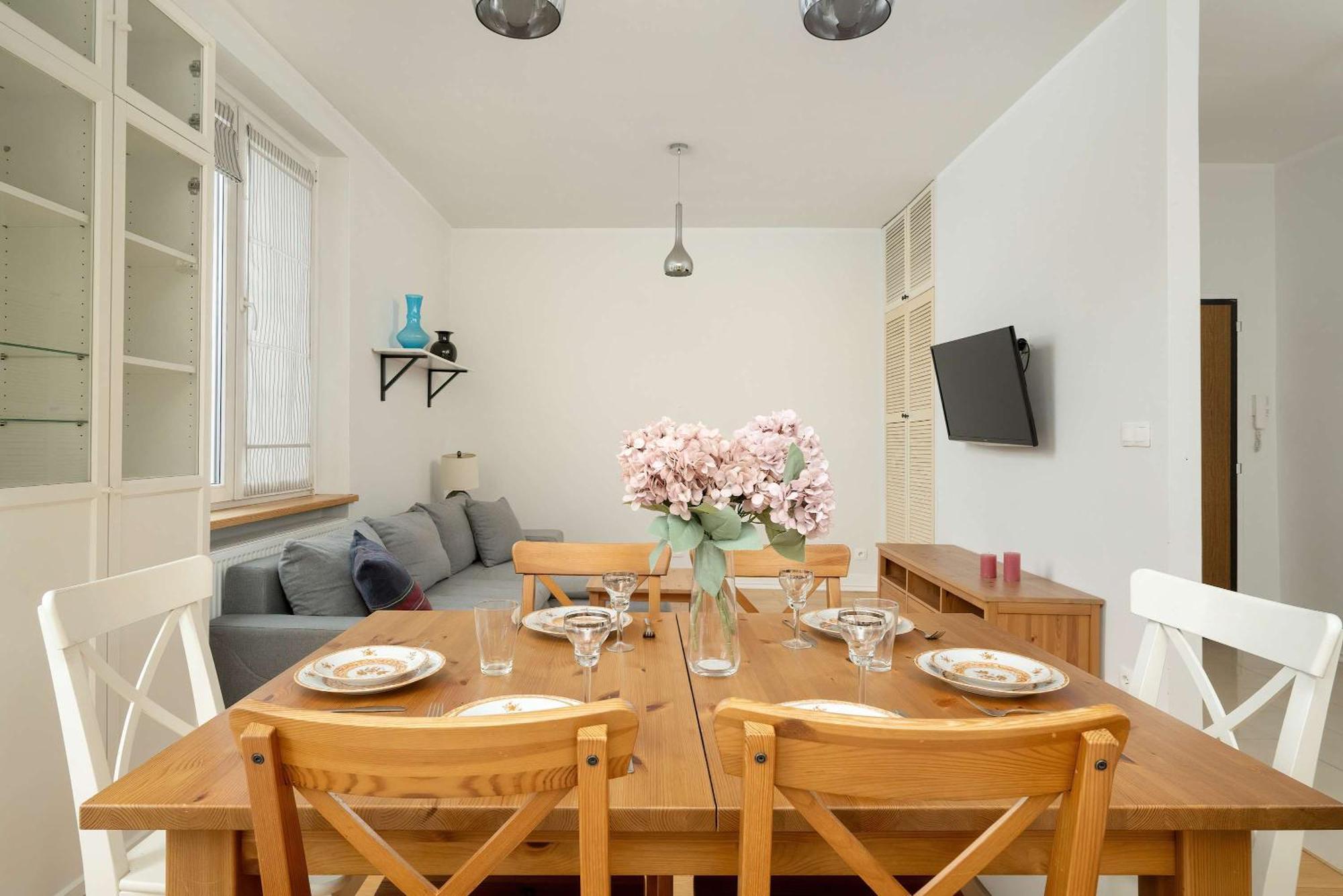 Pawlowa Stylish Apartment With Balcony & Home Office Wroclaw By Noclegi Renters Exterior foto