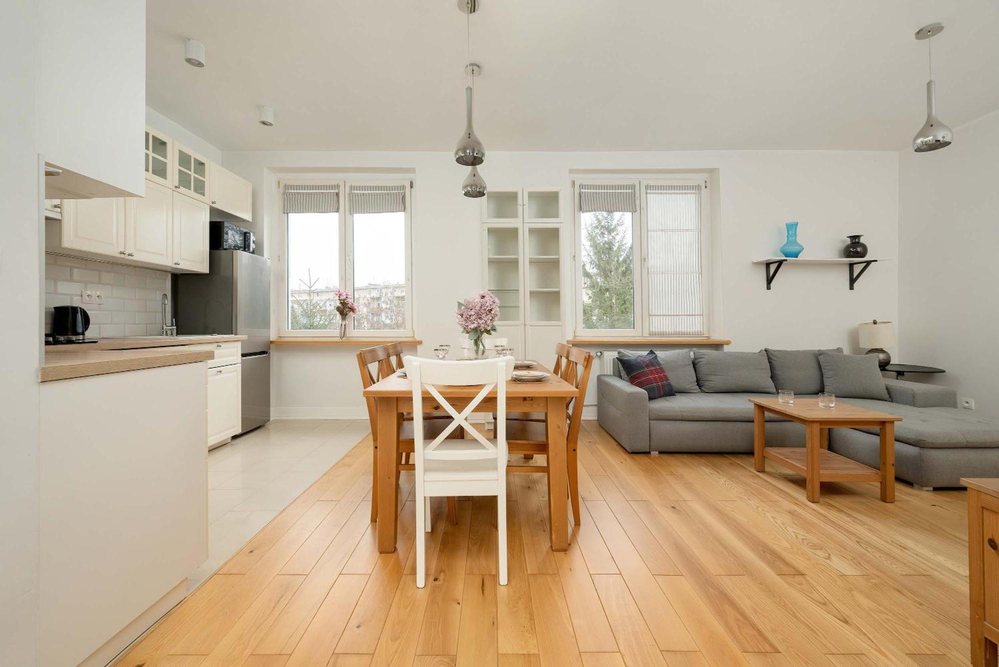 Pawlowa Stylish Apartment With Balcony & Home Office Wroclaw By Noclegi Renters Exterior foto